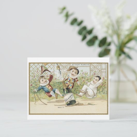 Au Bon Marche Briefkaart (Staand voorkant)