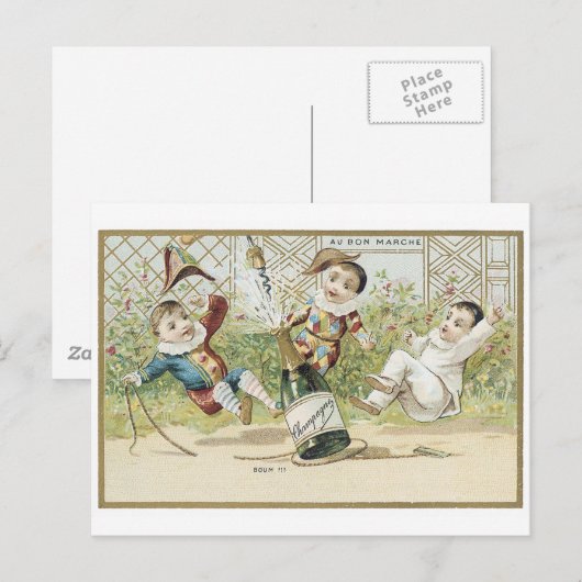 Au Bon Marche Briefkaart (Voorkant / Achterkant)