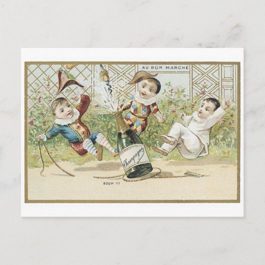 Au Bon Marche Briefkaart (Voorkant)