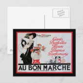 Au Bon Marche Briefkaart (Voorkant / Achterkant)
