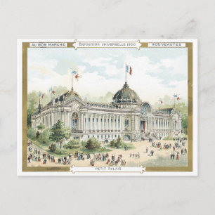 Au Bon Marche Petit Palais Exposition Universelle Briefkaart