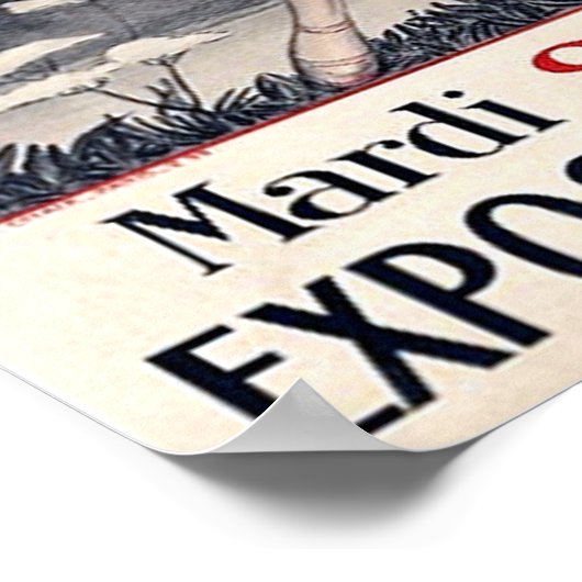 Au Bon Marche Poster (Hoek)