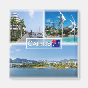 AU Cairns - The Pier - Esplanade Lagoon Fish - Magneet