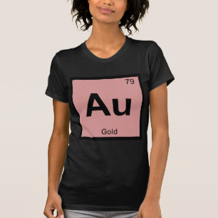 Au - Chemie Periodiek Systeem Symbool T-shirt