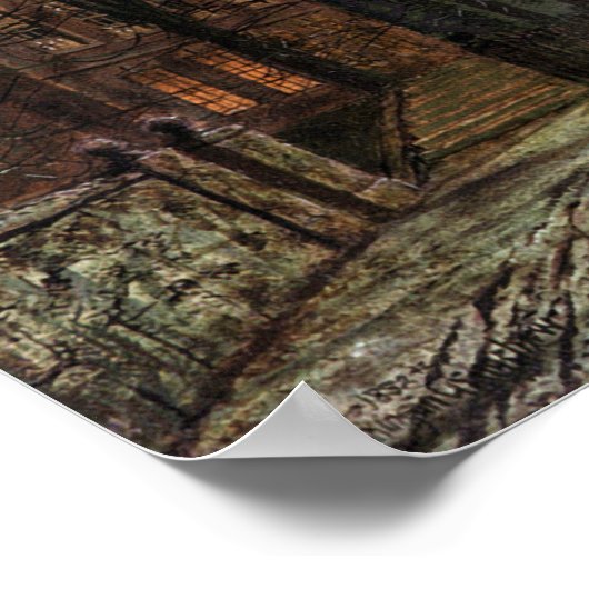 AU CLAIR DE LUNE-GRIMSHAW-PRINT POSTER (Hoek)