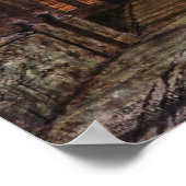 Au Clair De Lune Poster (Hoek)