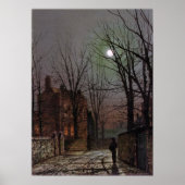 Au Clair De Lune Poster (Voorkant)