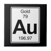 Au - Gold Tegeltje (Voorkant)