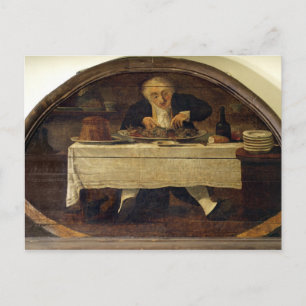 Au Gourmand', winkelbord voor Corcellet Briefkaart