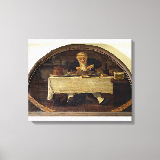 Au Gourmand', winkelbord voor Corcellet Canvas Afdruk (Voorkant)