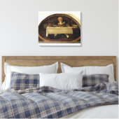 Au Gourmand', winkelbord voor Corcellet Canvas Afdruk (Insitu (Slaapkamer))
