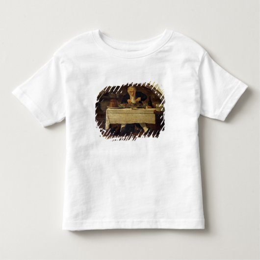 Au Gourmand', winkelbord voor Corcellet Kinder Shirts (Voorkant)