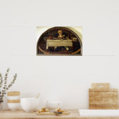 Au Gourmand', winkelbord voor Corcellet Poster (Keuken)