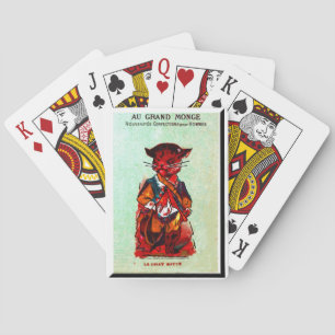 "Au Grand Monge~Kat" Speelkaarten