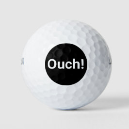 Au grappige Golfbal Golfballen