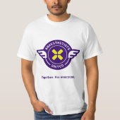 AU Mannen tshirt met korte mouwen (Voorkant)