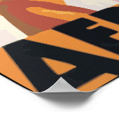 Au Maroc Par Avion Aeropostale,  Poster (Hoek)