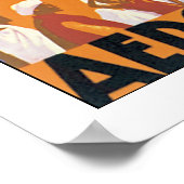 Au Maroc Par Avion Poster (Hoek)