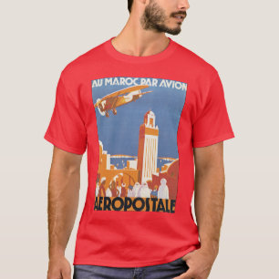 Au Maroc Par Avion T-shirt