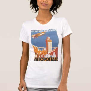 Au Maroc Par Avion T-shirt