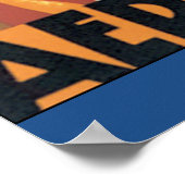 Au Maroc Par Avion Vintage Poster (Hoek)