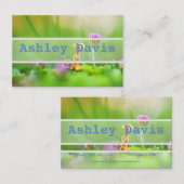 Au Pair-visitekaartjes Visitekaartje (Voorkant / Achterkant)