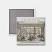 Au Pauvre Jacques: Afdeling Stof Magneet (Voorkant / Achterkant)