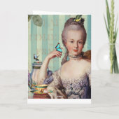 Au Petit Trianon van Thé - Moederdag Kaart (Achterkant)