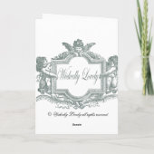 Au Petit Trianon van Thé - nam Gelukkige Kaart (Achterkant)