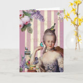 Au Petit Trianon van Thé - nam Gelukkige Kaart (Gele Bloem)