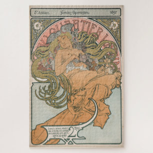 Au Quartier Latin (1897) - Alphonse Mucha Legpuzzel