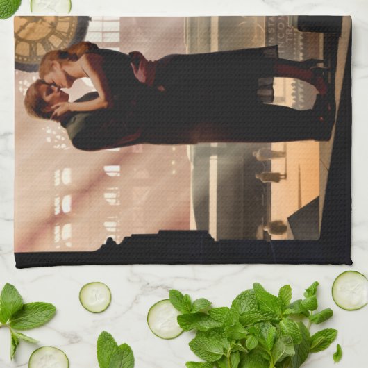 Au Revoir 2 Theedoek (Gevouwen)