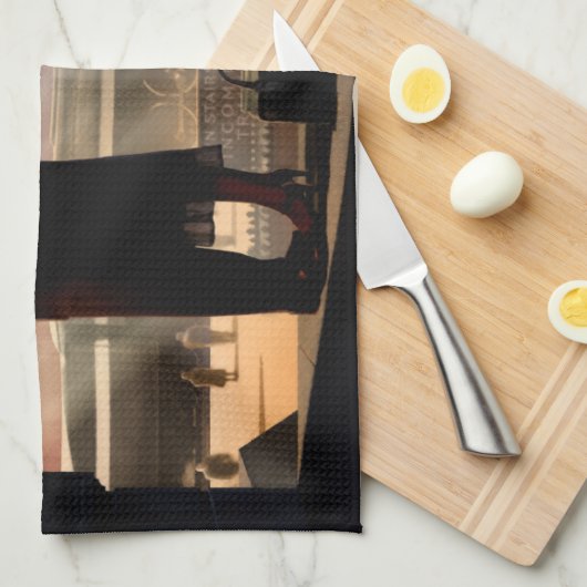 Au Revoir 2 Theedoek (Quarter Fold)