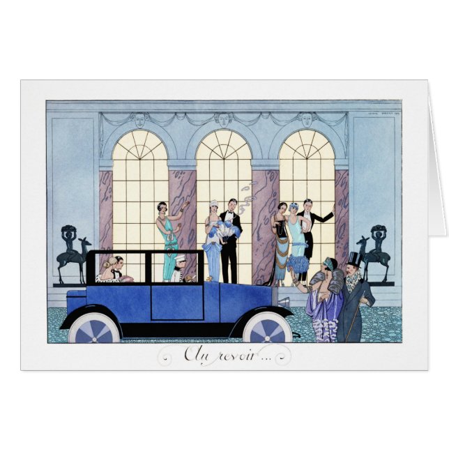 Au Revoir (afscheid) (Voorkant Horizontaal)