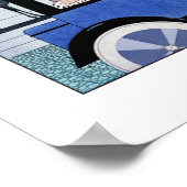 Au Revoir (afscheid) Poster (Hoek)