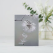 Au Revoir Autumn flower Seeds met CC0092 Briefkaart (Staand voorkant)
