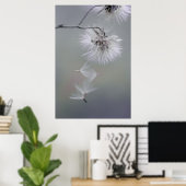 Au Revoir Autumn flower Seeds met CC0116 Poster (Thuiskantoor)