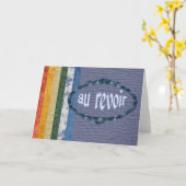 Au Revoir Kaart (Gele Bloem)