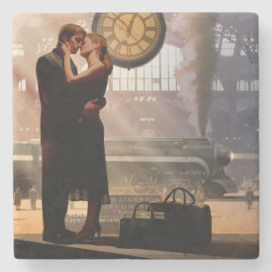 Au Revoir Stenen Onderzetter