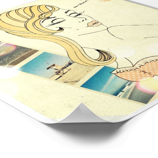 Au Revoir Summer Mini Poster (Hoek)