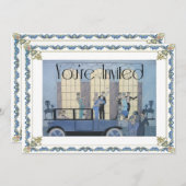 Au Revoir Uitnodiging (Voorkant / Achterkant)