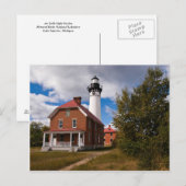 Au Sable Lighthouse Briefkaart (Voorkant / Achterkant)