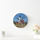 Au Sable Lighthouse-klok Ronde Klok (Huis)