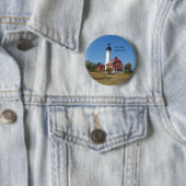 Au Sable Lighthouse-knop Ronde Button 5,7 Cm (In situ)