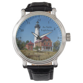 Au Sable Lighthouse watch Horloge
