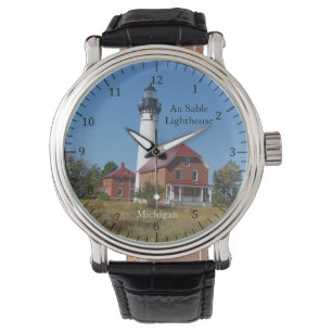Au Sable Lighthouse watch Horloge