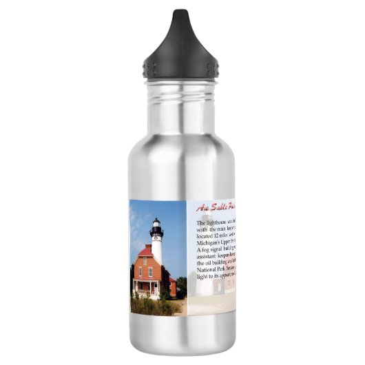 Au Sable Lighthouse Water Fles (Links)