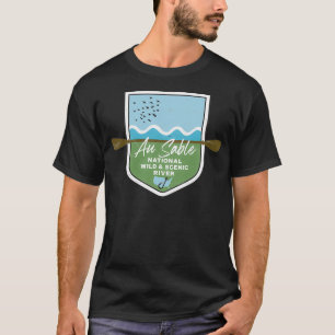 Au Sable National Wild and Schilderachtig River Mi T-shirt