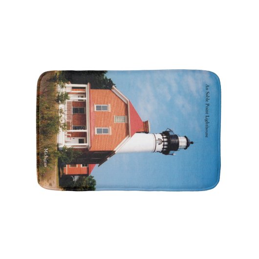 Au Sable Point Lighthouse Badmat (Voorkant)