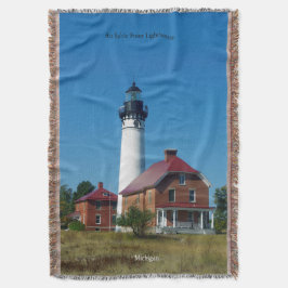 Au Sable Point Lighthouse Deken